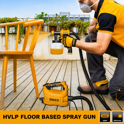 INGCO HVLP Spray Gun 550W SPG5008 🔥