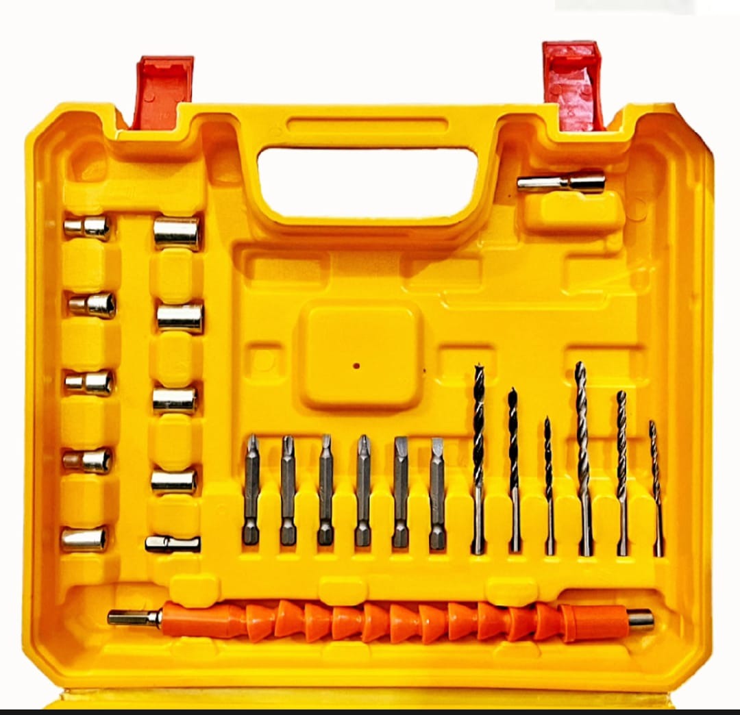 Superstar 24V Cordless Drill Machine Set – Powerful Rechargeable Drill & Complete Tool Kit | Usman Brothers